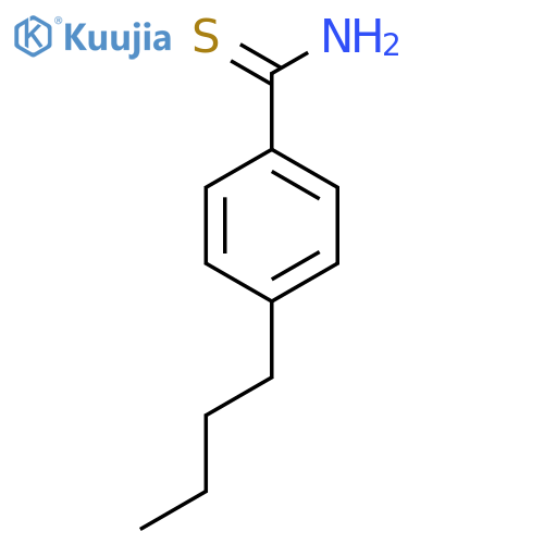 4-Butylthiobenzamide structure