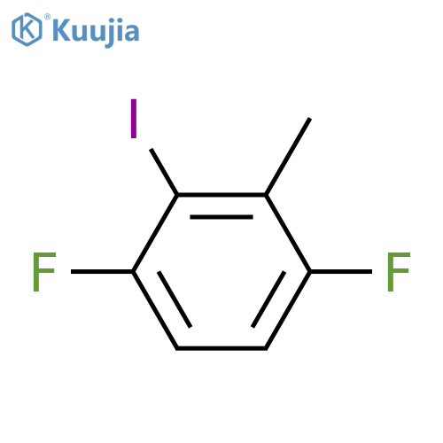 3,6-Difluoro-2-iodotoluene structure