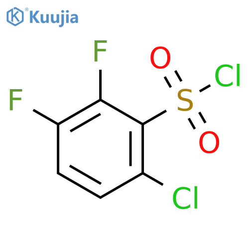 6-Chloro-2,3-difluorobenzenesulfonyl chloride structure