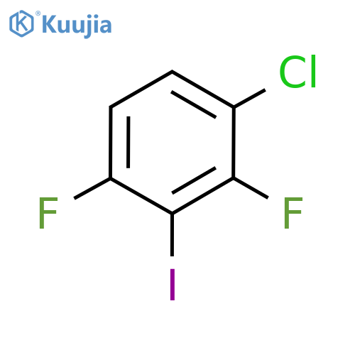 1-Chloro-2,4-difluoro-3-iodobenzene structure