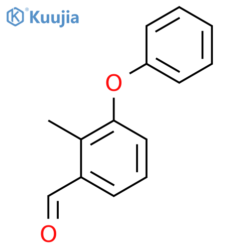 2-Methyl-3-phenoxybenzaldehyde structure