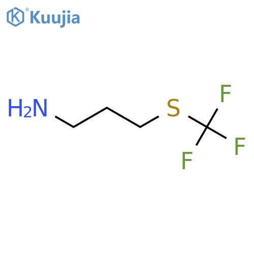 3-Trifluoromethylsulfanyl-propylamine structure