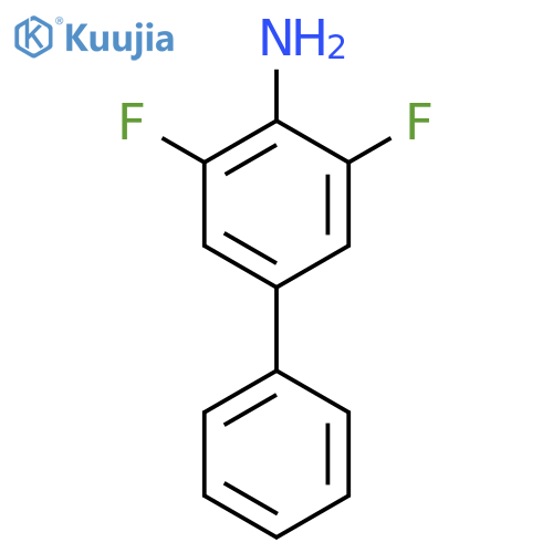 3,5-Difluorobiphenyl-4-amine structure