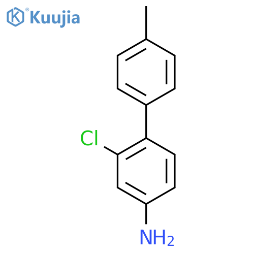 3-Chloro-4-(4-methylphenyl)aniline structure