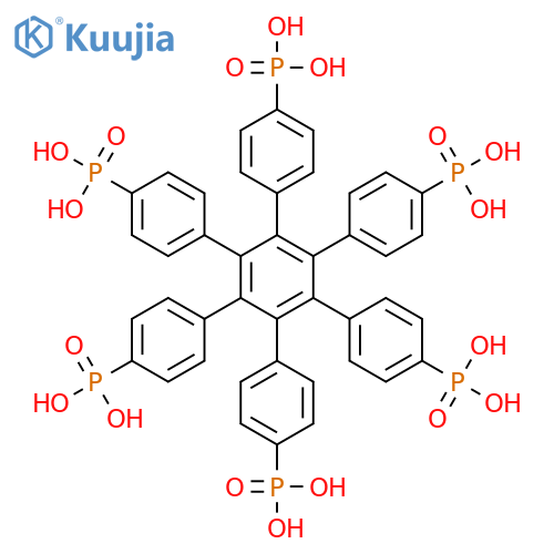 Phosphonic acid, P,P'-[3',4',5',6'-tetrakis(4-phosphonophenyl)[1,1':2',1''-terphenyl]-4,4''-diyl]bis- structure