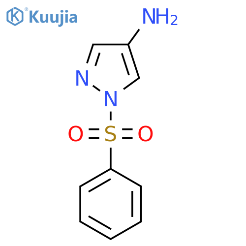 1-(Phenylsulfonyl)-1H-pyrazol-4-amine structure