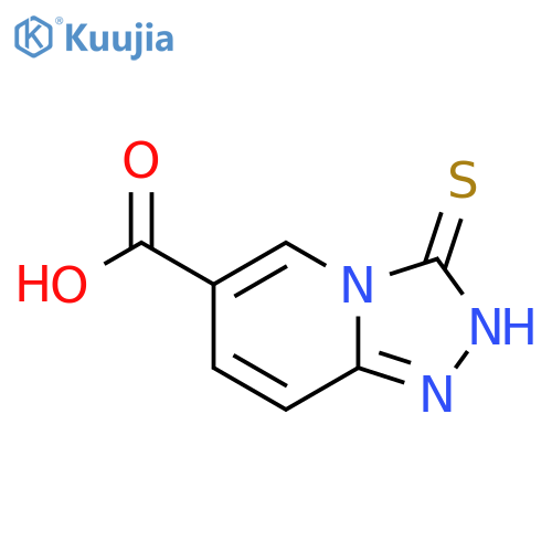 3-Sulfanyl-1,2,4triazolo4,3-apyridine-6-carboxylic Acid structure