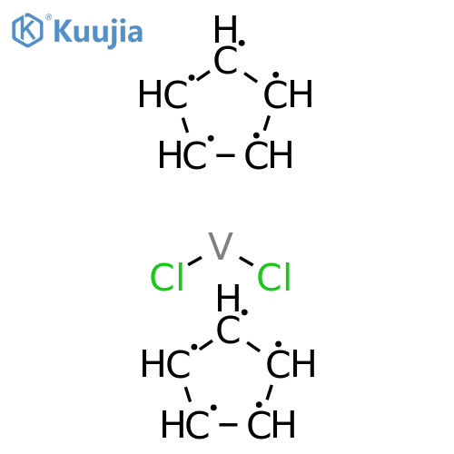 Cyclopentane Dichlorovanadium structure