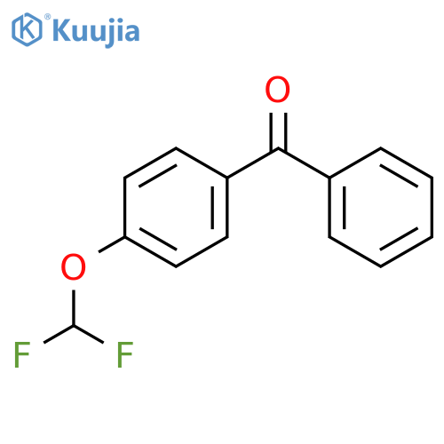 4-(Difluoromethoxy)phenyl(phenyl)methanone structure