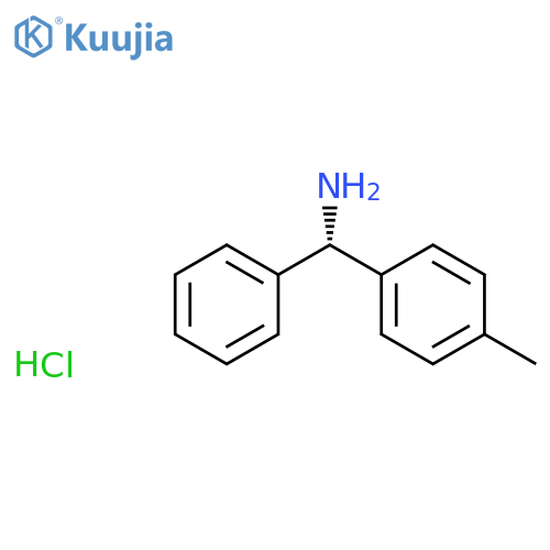 (S)-PHENYL(P-TOLYL)METHANAMINE HCL structure