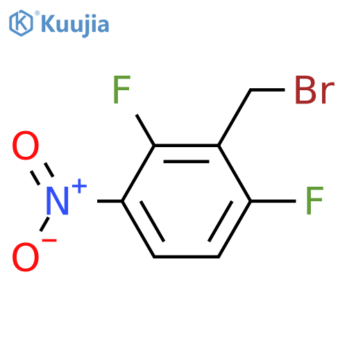 (Bromomethyl)-1,3-difluoro-4-nitrobenzene structure