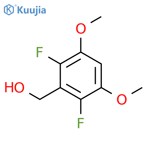 (2,6-Difluoro-3,5-dimethoxyphenyl)methanol structure