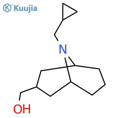 9-(cyclopropylmethyl)-9-azabicyclo3.3.1nonan-3-ylmethanol structure