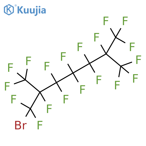 1-Bromoperfluoro(2,6-dimethylheptane) structure