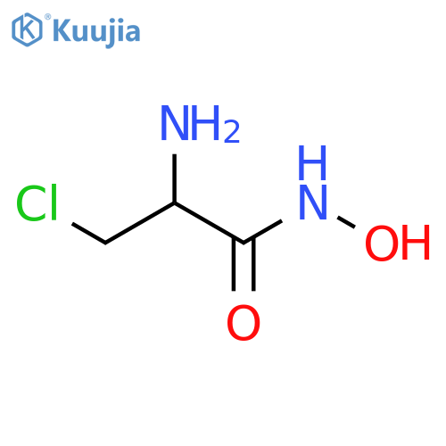 2-Amino-3-chloro-N-hydroxy-propanamide structure