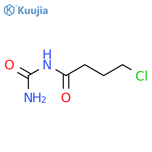(4-chlorobutanoyl)urea structure