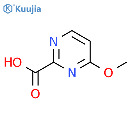4-Methoxypyrimidine-2-carboxylic acid structure