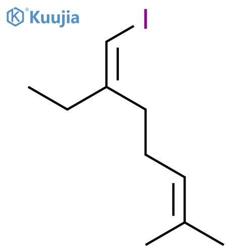 2-Octene, 6-(iodomethylene)-2-methyl-, (Z)- structure