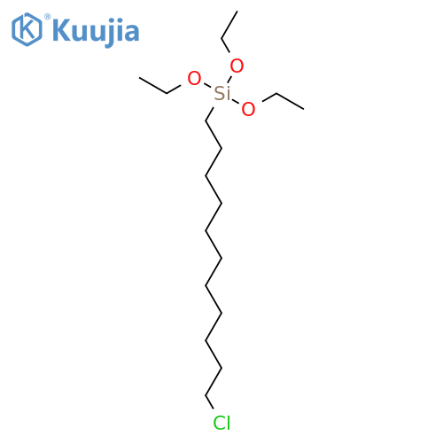 Silane, (11-chloroundecyl)triethoxy- structure
