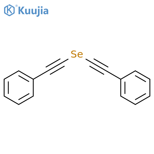 Benzene, 1,1'-(selenodi-2,1-ethynediyl)bis- structure