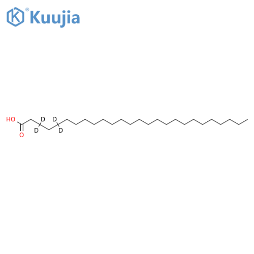 (3,3,4,4-d4)-Hexacosanoic acid structure