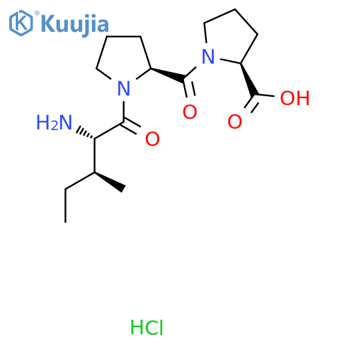 H-Ile-Pro-Pro-OH hydrochloride structure