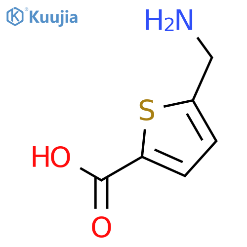 5-(Aminomethyl)thiophene-2-carboxylic acid structure