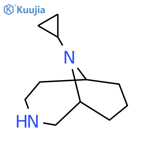 10-Cyclopropyl-3,10-diazabicyclo[4.3.1]decane structure