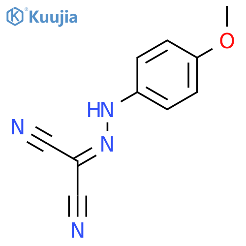 Propanedinitrile,2-[2-(4-methoxyphenyl)hydrazinylidene]- structure
