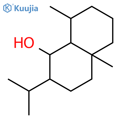 1-Naphthalenol, decahydro-4a,8-dimethyl-2-(1-methylethyl)-, (1S,2S,4aR,8S,8aS)- structure