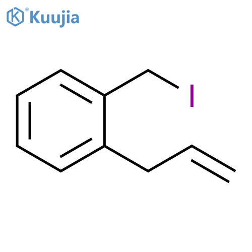Benzene, 1-(iodomethyl)-2-(2-propen-1-yl)- structure
