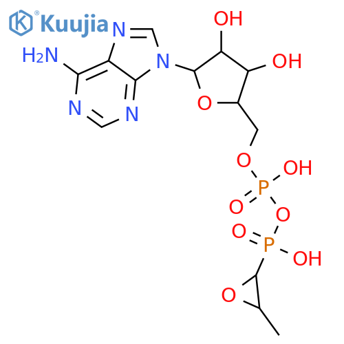 5'-Adenylic acid,monoanhydride with [(2R,3S)-3-methyloxiranyl]phosphonic acid (9CI) structure