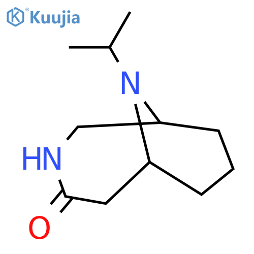 10-isopropyl-3,10-diazabicyclo[4.3.1]decan-4-one structure