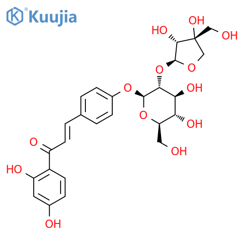 Isoliquiritin apioside structure