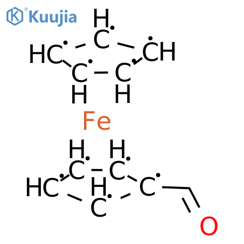Ferrocenecarboxaldehyde structure