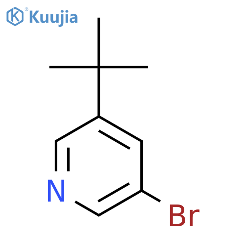 3-Bromo-5-tert-butylpyridine structure