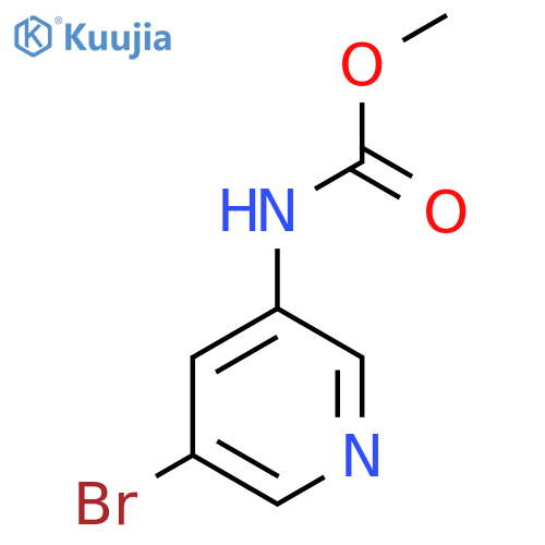 Methyl 5-bromopyridin-3-ylcarbamate structure