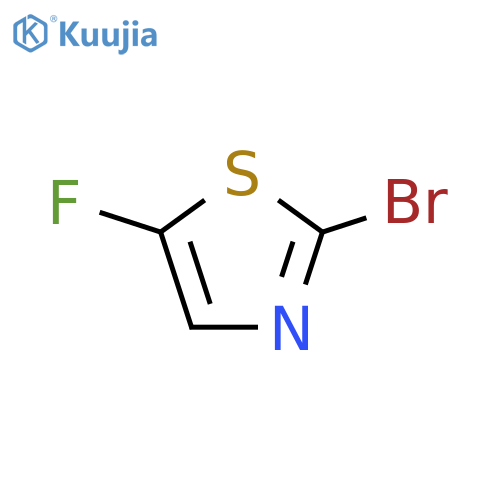 2-Bromo-5-fluoro-1,3-thiazole structure