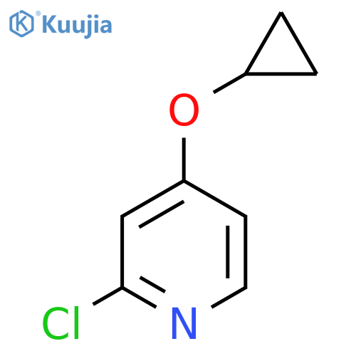 2-Chloro-4-cyclopropoxypyridine structure