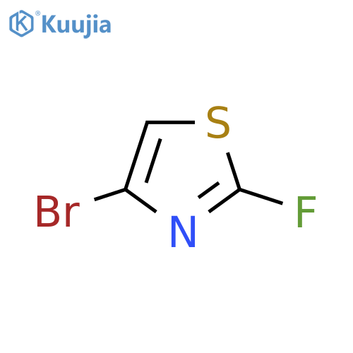 4-bromo-2-fluoro-1,3-thiazole structure