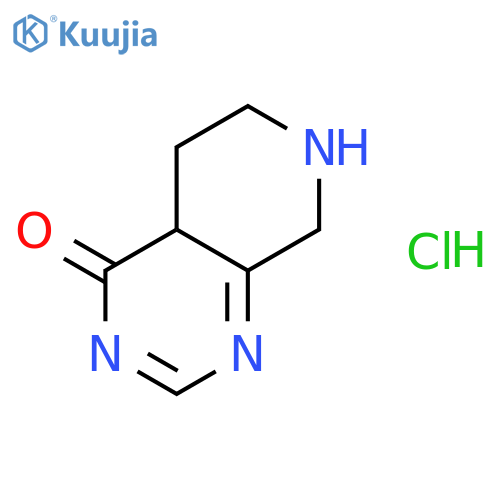 5,6,7,8-Tetrahydropyrido3,4-dpyrimidin-4(4aH)-one Hydrochloride structure