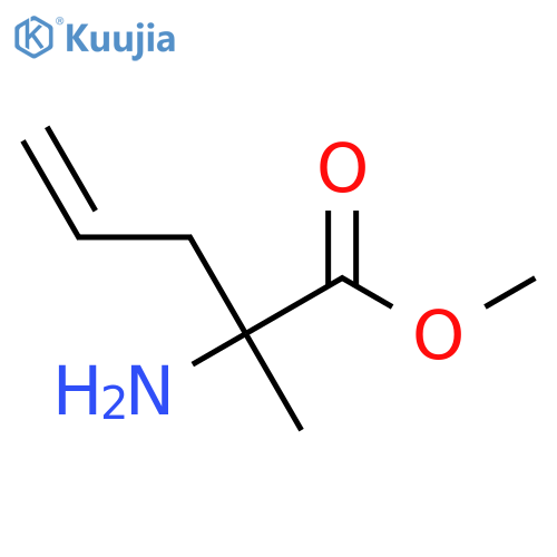 (R)-2-Amino-2-methyl-pent-4-enoic Acid Methyl Ester structure