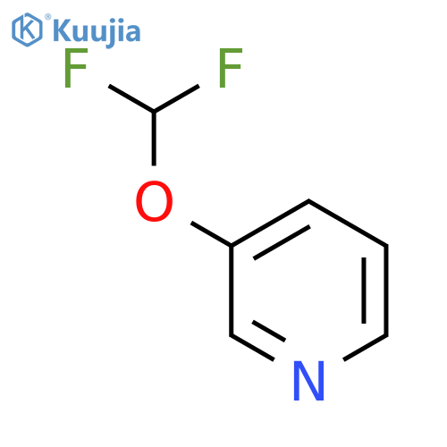 3-(Difluoromethoxy)pyridine structure