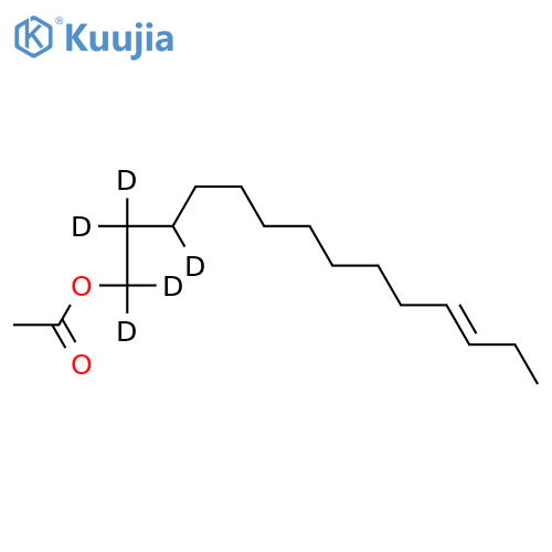 (11E)-Tetradecen-1-yl-d5 Acetate structure