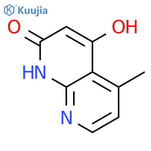4-hydroxy-5-methyl-1,8-Naphthyridin-2(1H)-one structure