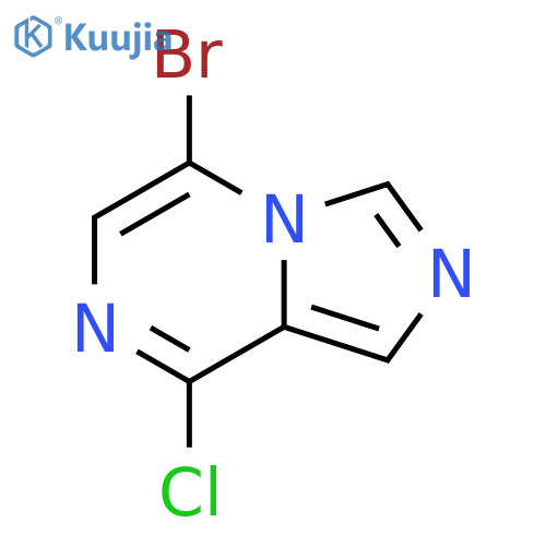 5-Bromo-8-chloroimidazo[1,5-A]pyrazine structure
