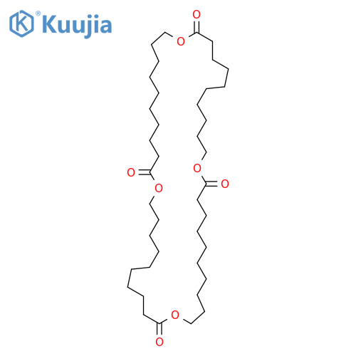 1,12,23,34-Tetraoxacyclotetratetracontane-2,13,24,35-tetrone structure