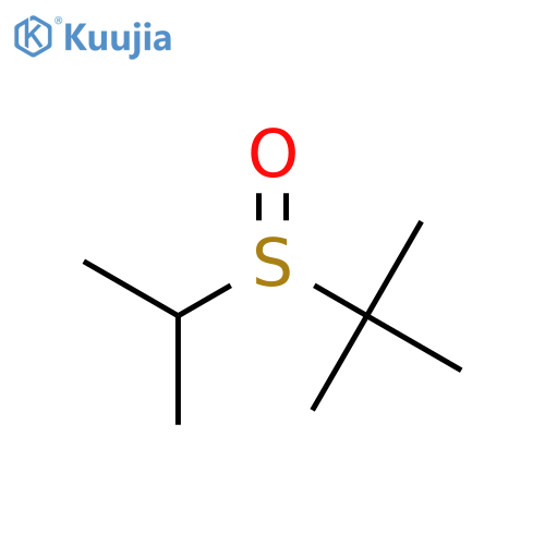 Propane, 2-methyl-2-[(S)-(1-methylethyl)sulfinyl]- structure