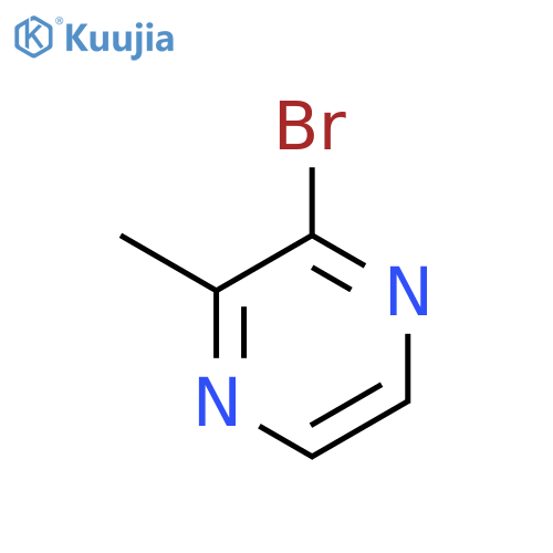 2-Bromo-3-methylpyrazine structure
