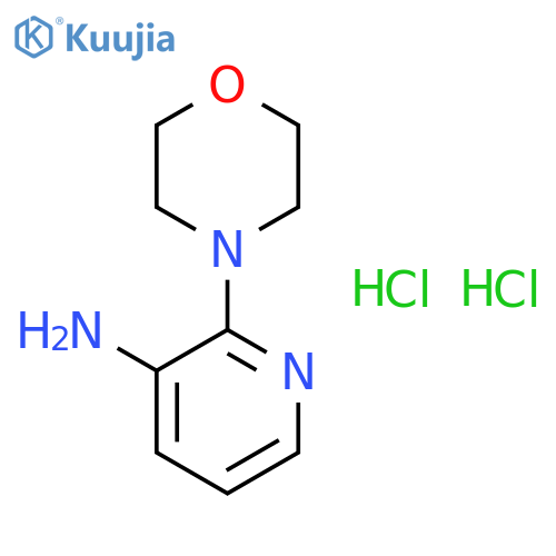 2-(morpholin-4-yl)pyridin-3-amine dihydrochloride structure